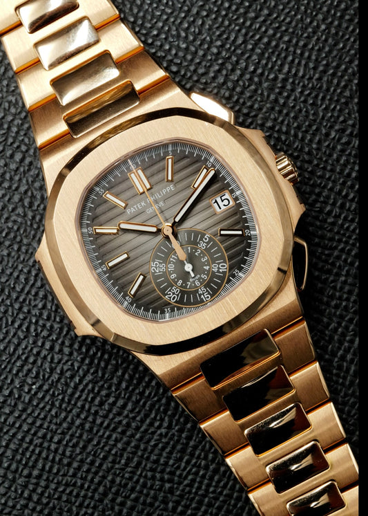 Patek Philippe Nautilus Chronograph 5980/1R Rose Gold