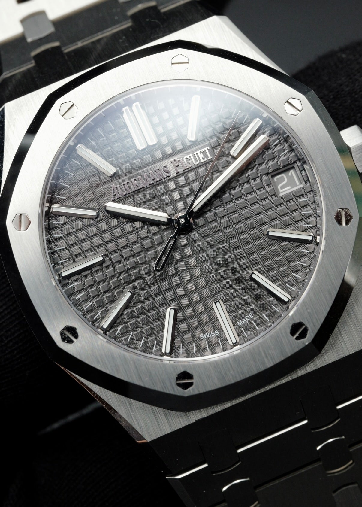 AP Royal Oak 41mm 15510ST Grey Dial