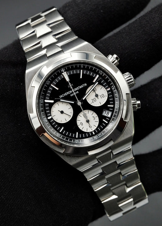 Vacheron Constantin Overseas Chronograph 5500V Black Panda Dial