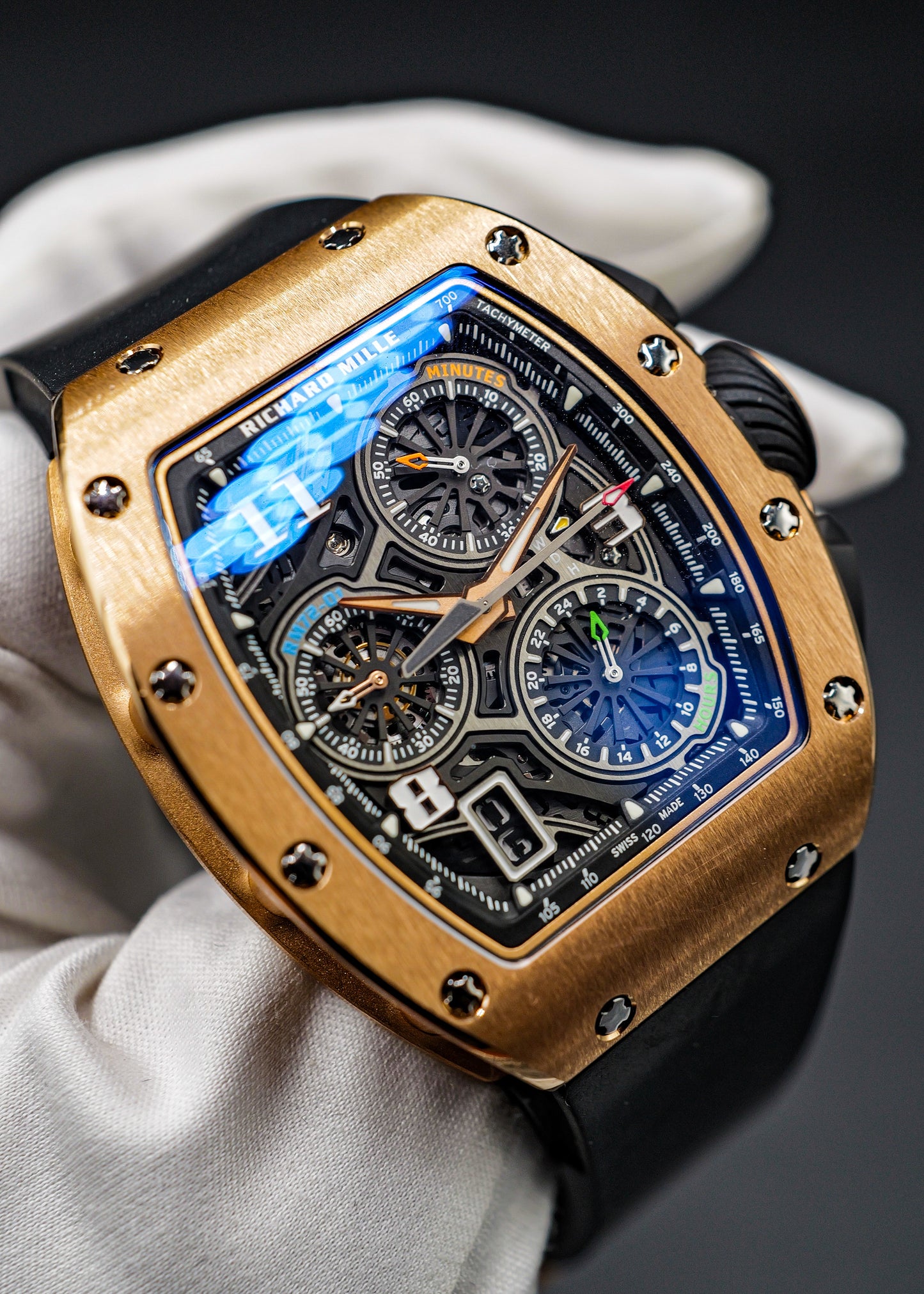 Richard Mille RM72-01 Lifestyle Flyback Chronograph Rose Gold