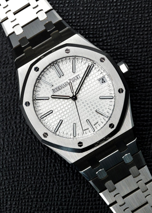 AP Royal Oak 41mm 15510ST White Dial