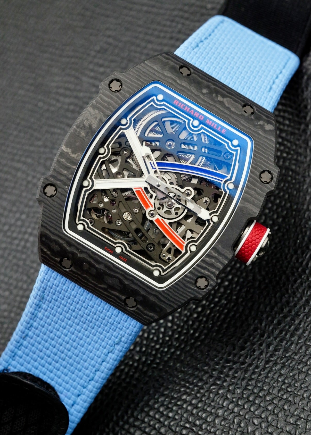 Richard Mille RM67-02 France Sebastien Ogier Black Carbon TPT