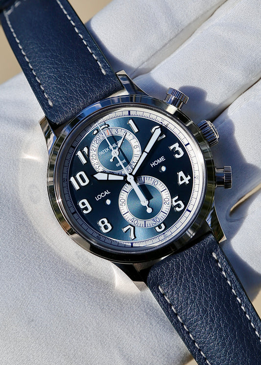 Patek Philippe Calatrava Pilot Travel Time Chronograph 5924G