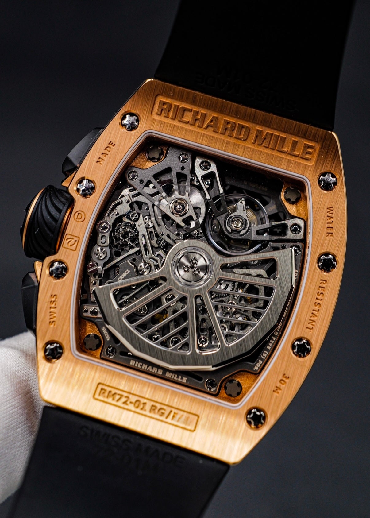 Richard Mille RM72-01 Lifestyle Flyback Chronograph Rose Gold