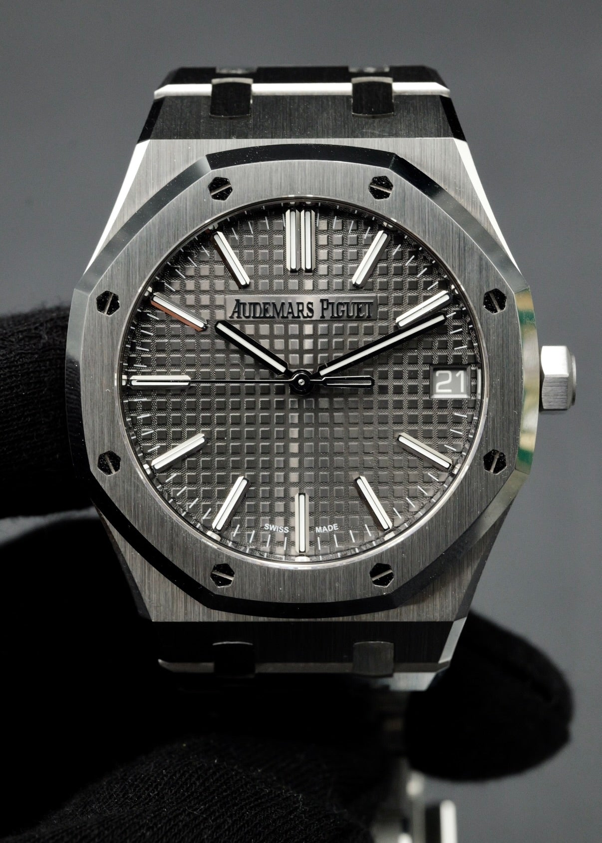 AP Royal Oak 41mm 15510ST Grey Dial