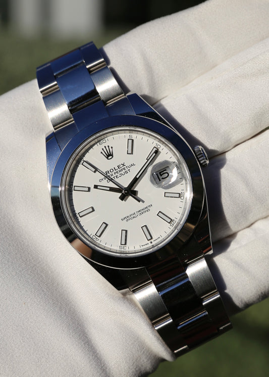 Rolex Datejust 31nn 126300 White Dial