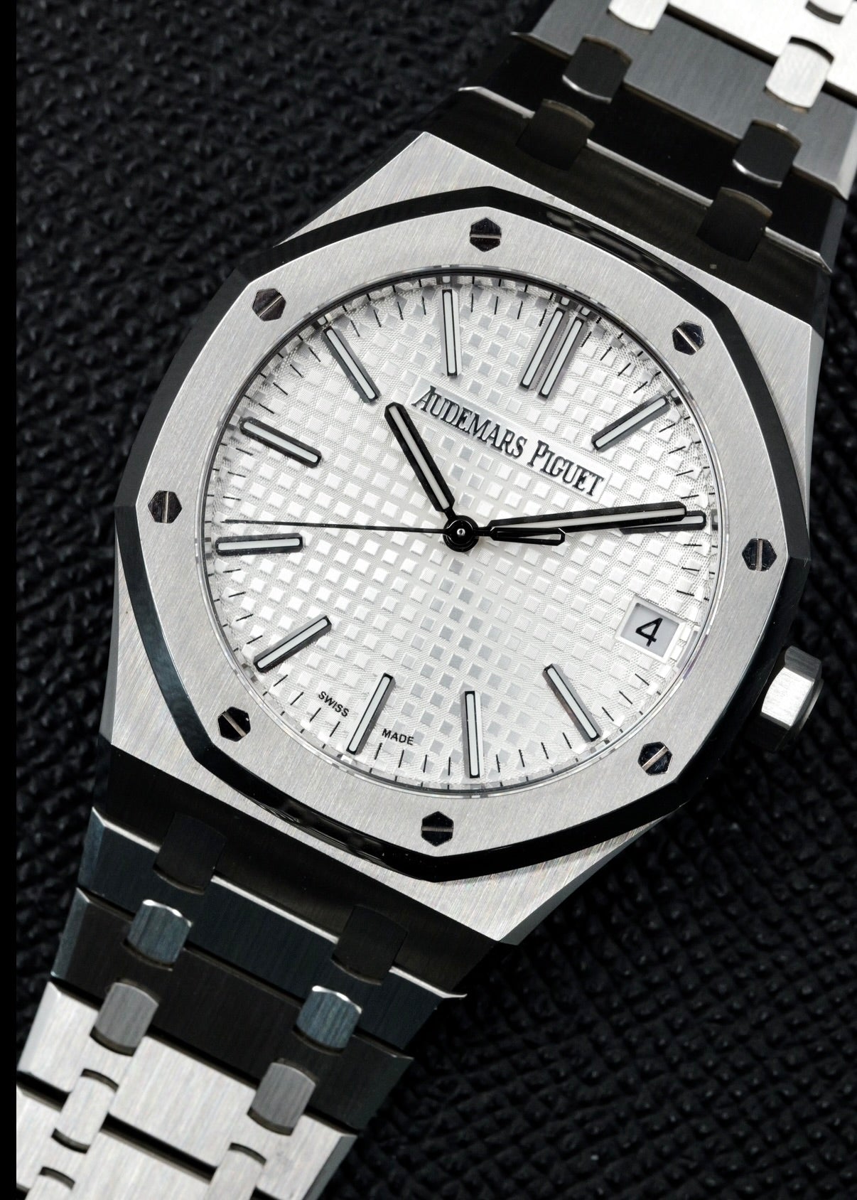 AP Royal Oak 41mm 15510ST White Dial