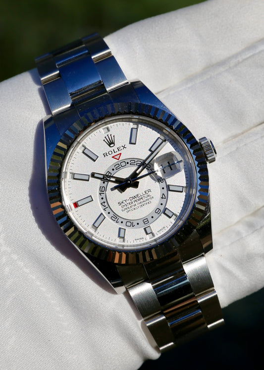 Sky Dweller 326934 White Dial Oyster