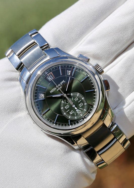 Patek Philippe Flyback Chronograph 5905/1A Olive Dial