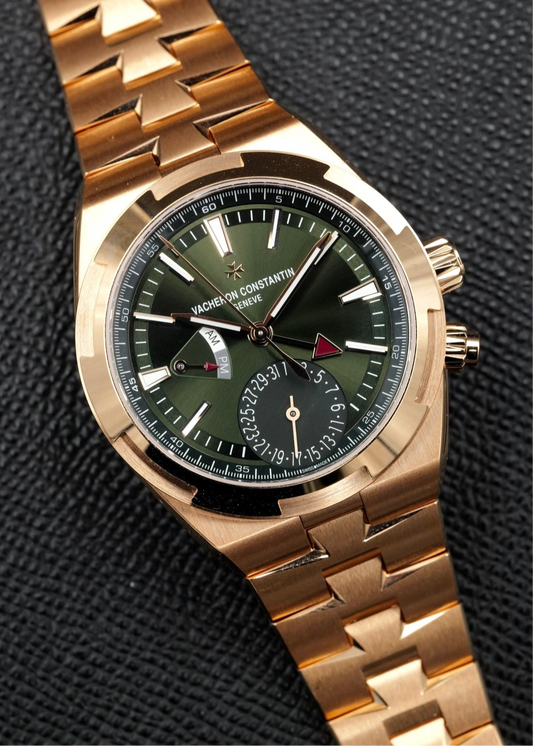 Vacheron Constantin Overseas Dual Time 7920V Rose Gold Green Dial