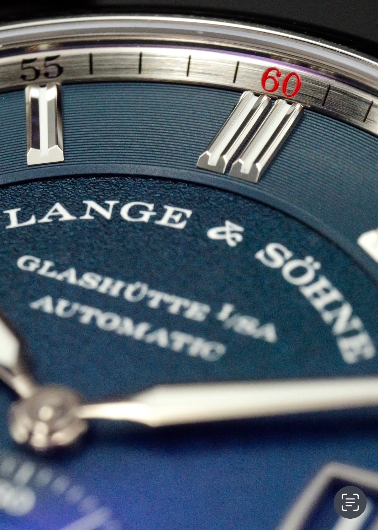 A. Lange & Sohne Odysseus 363.179 Stainless Steel Blue Dial