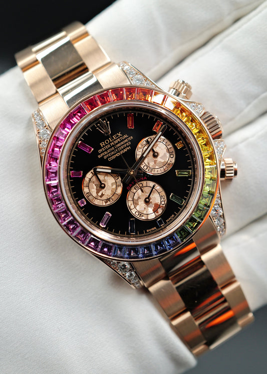 Rolex Daytona 116595RBOW "Rainbow" Factory Gem Set