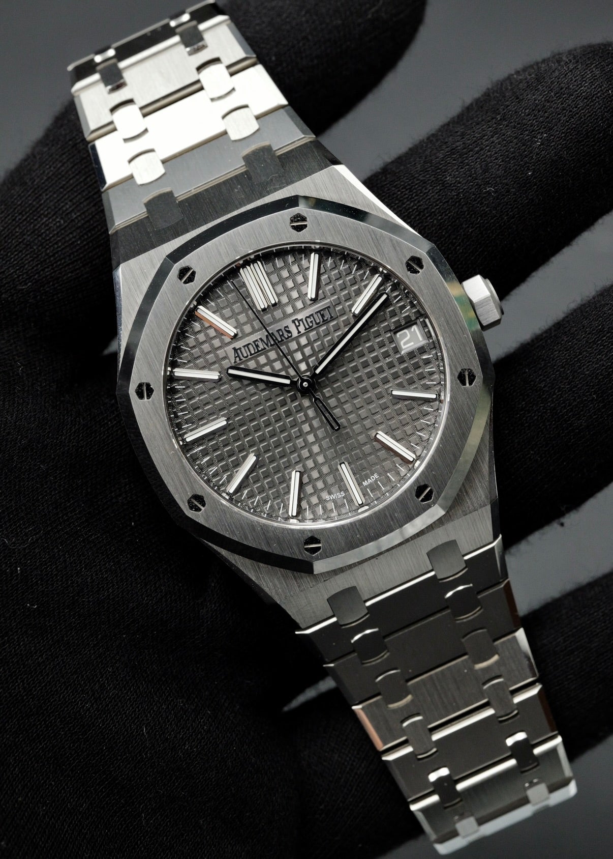 AP Royal Oak 41mm 15510ST Grey Dial