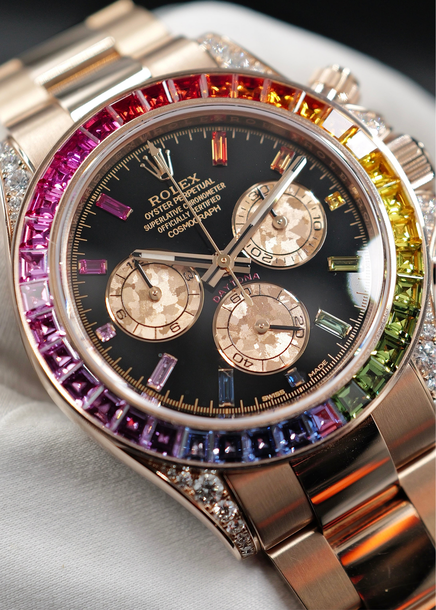 Rolex Daytona 116595RBOW "Rainbow" Factory Gem Set