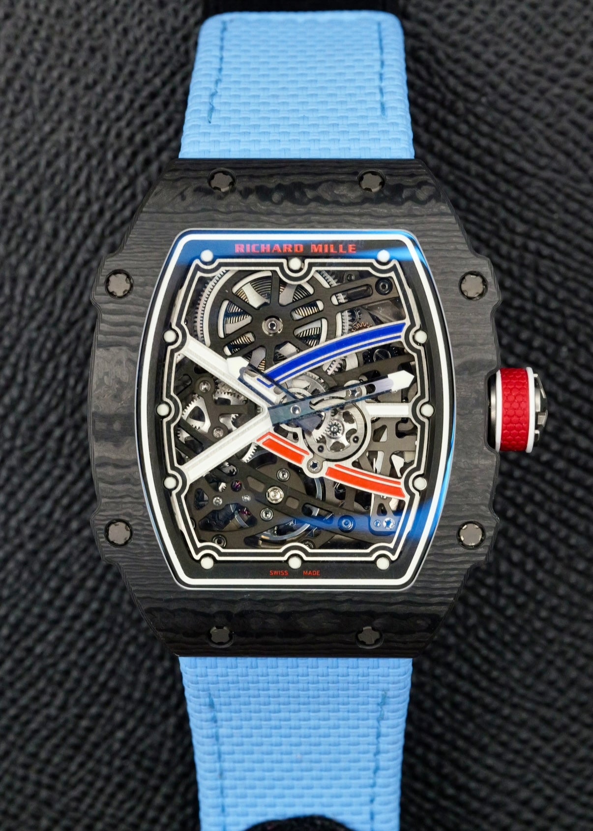 Richard Mille RM67-02 France Sebastien Ogier Black Carbon TPT