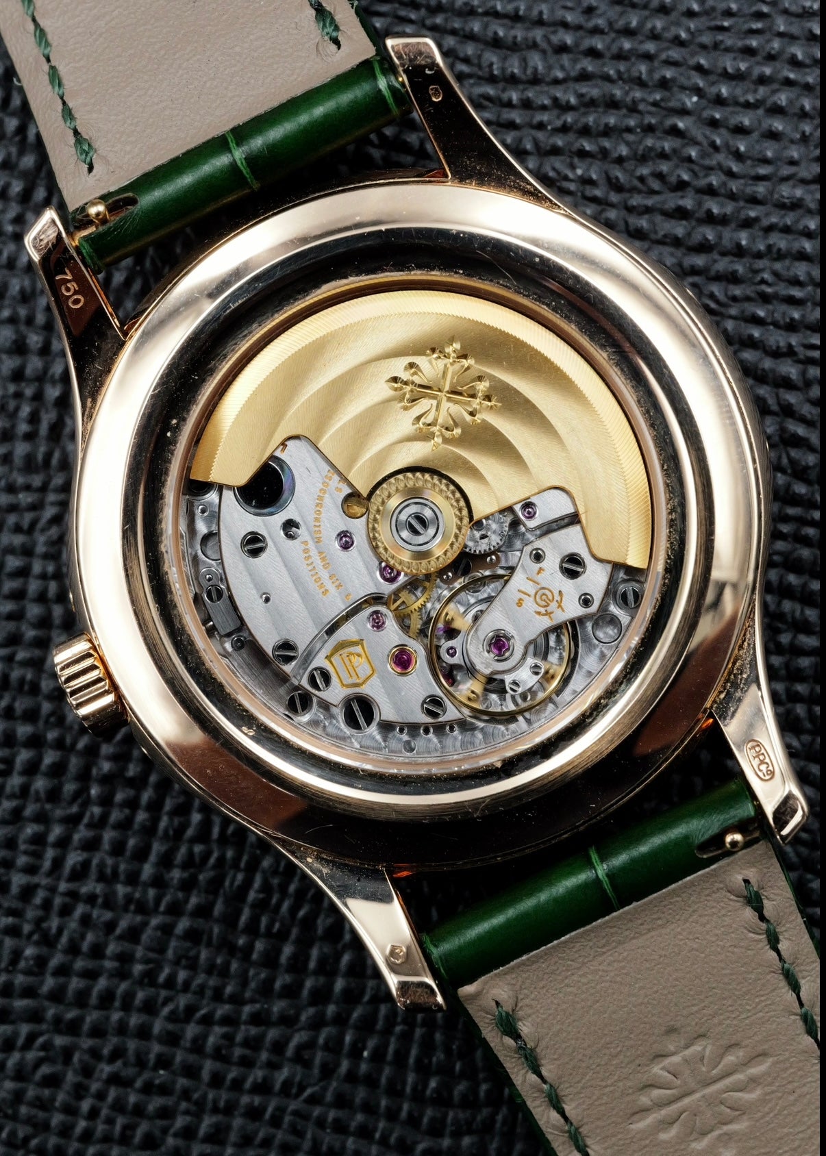 Patek Philippe Calatrava Annual Calendar 5205R Rose Gold White Opaline Dial