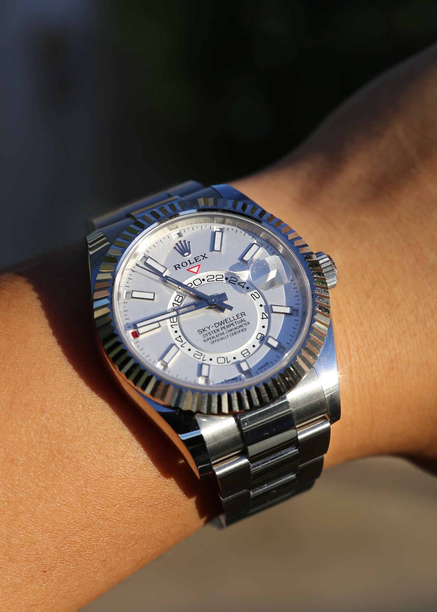 Sky Dweller 326934 White Dial Oyster