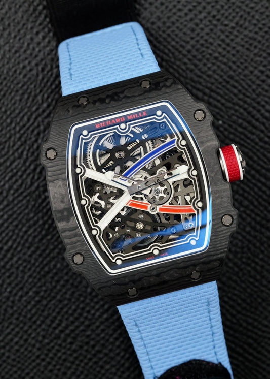 Richard Mille RM67-02 France Sebastien Ogier Black Carbon TPT