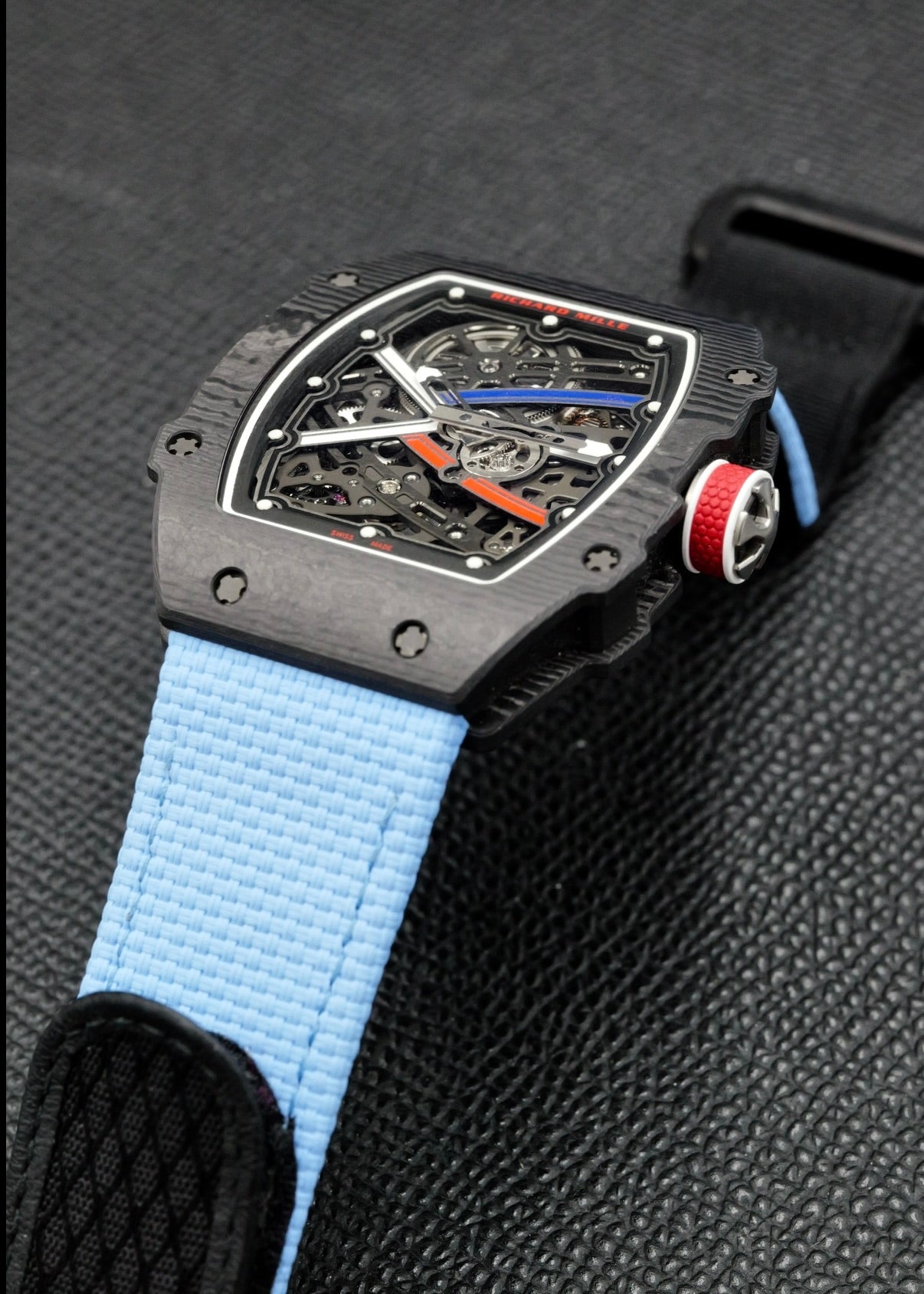 Richard Mille RM67-02 France Sebastien Ogier Black Carbon TPT