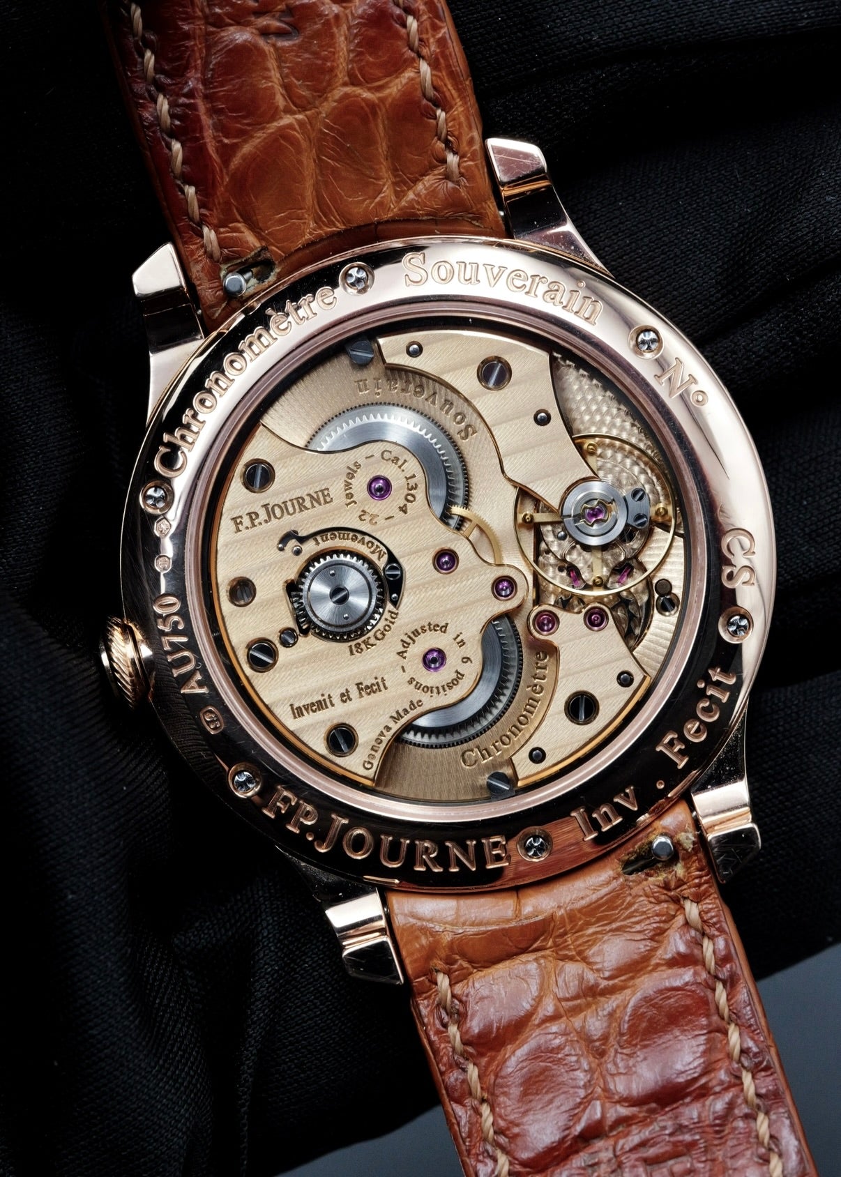 F.P. Journe Chronometre Souverain Havana Rose Gold 40mm