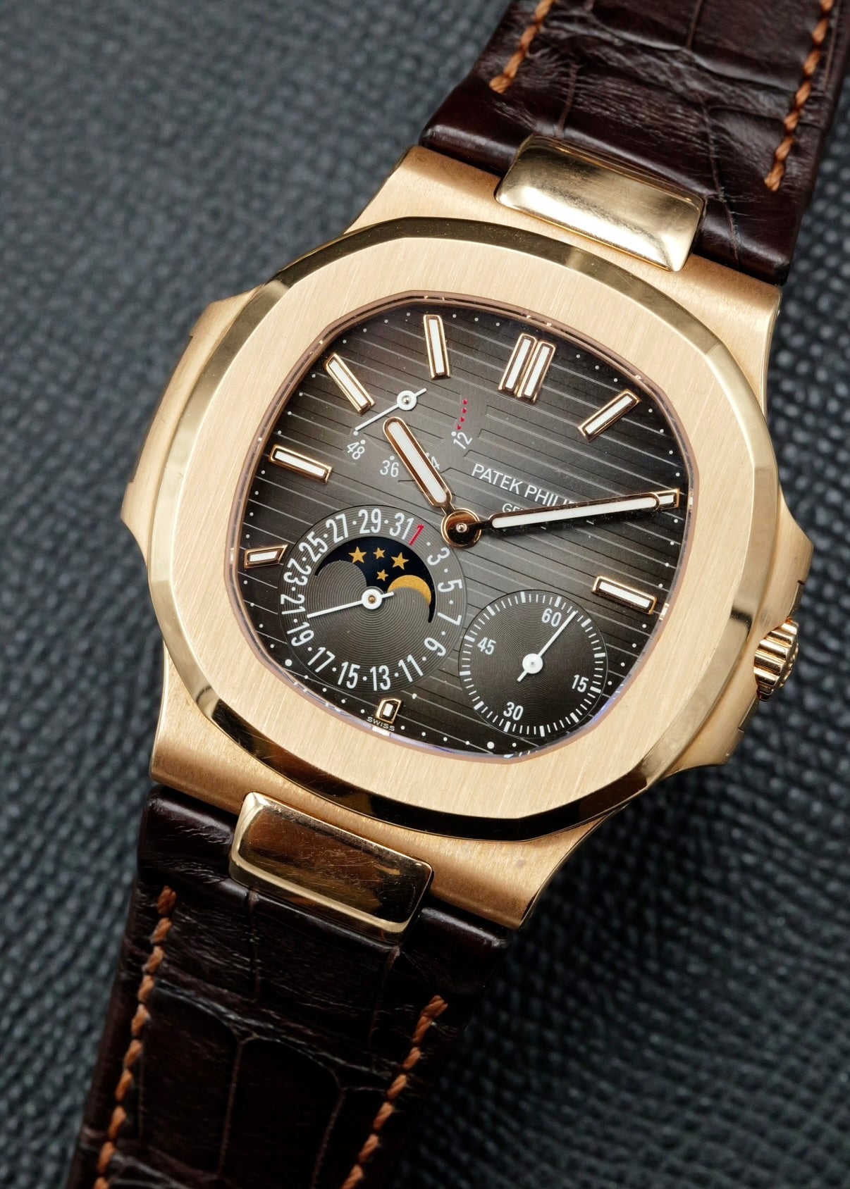 Patek Philippe Nautilus Moonphase 5712R Rose Gold