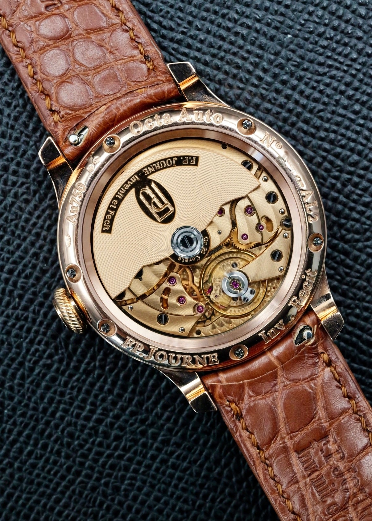 F.P. Journe Automatique Lune Havana Rose Gold