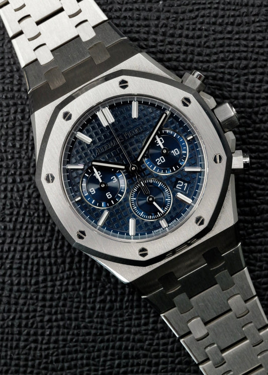 AP Royal Oak Chronograph 38mm 26715ST Blue
