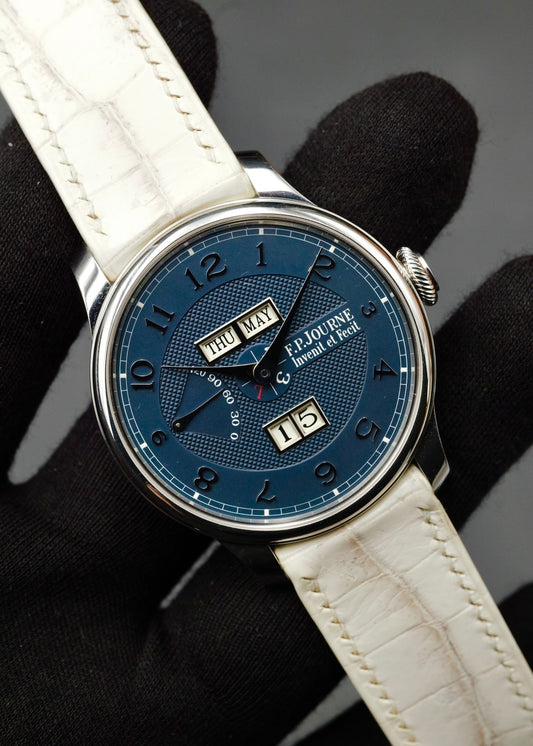 F.P. Journe Quantieme Perpetuel Boutique Edition Blue Dial Platinum 40mm