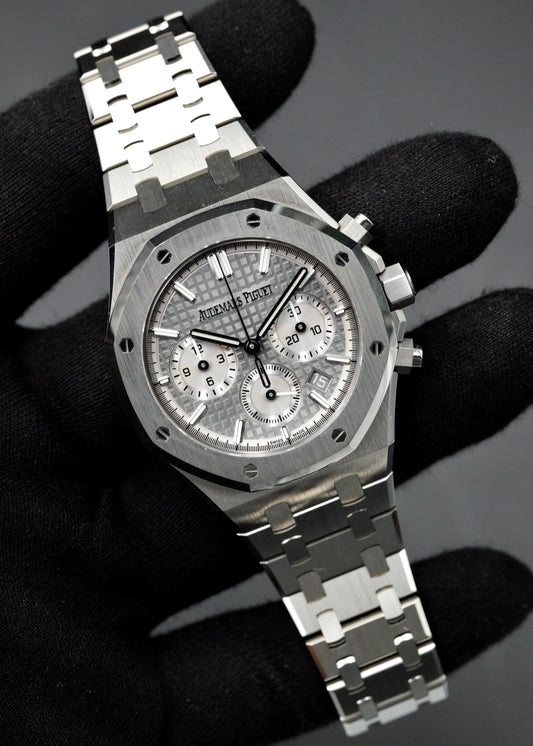 AP Royal Oak Chronograph 38mm 26715ST Grey