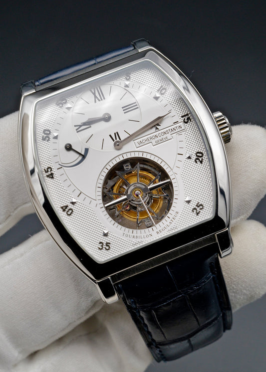 Vacheron Constantin Malte Tonneau Regulator Tourbillon Platinum 30080/000P-9357