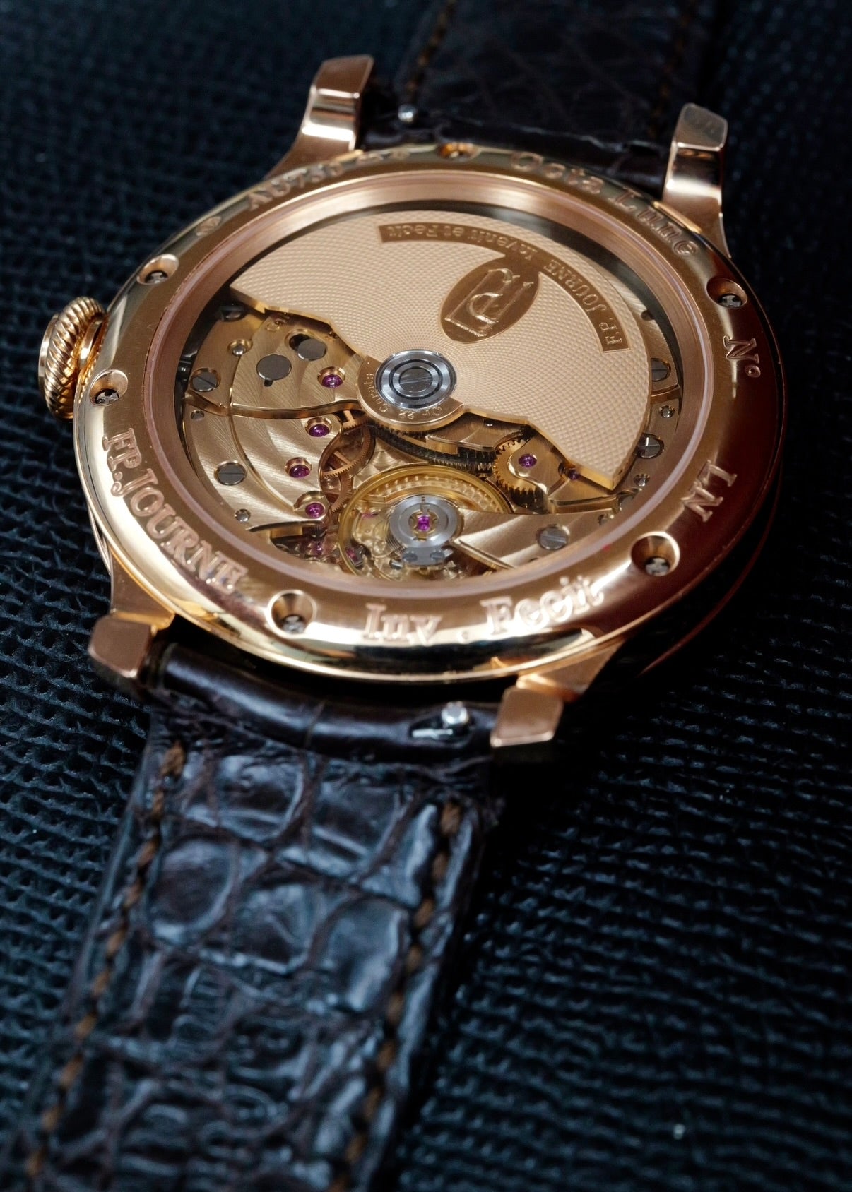 F.P. Journe Octa Lune Salmon Dial Rose Gold 42mm 1300.3