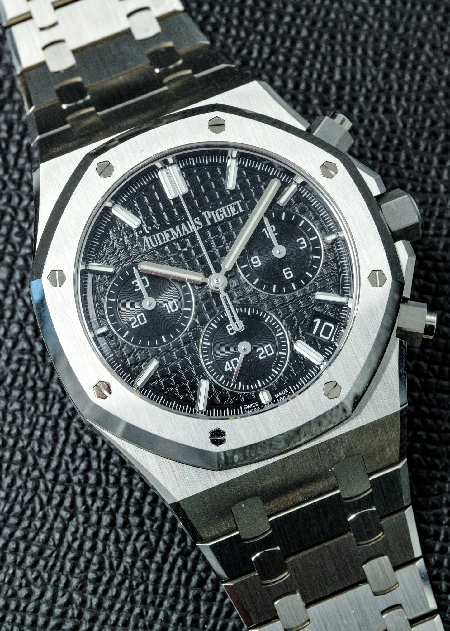 AP Royal Oak Chronograph 26240ST Black 50th Anniversary