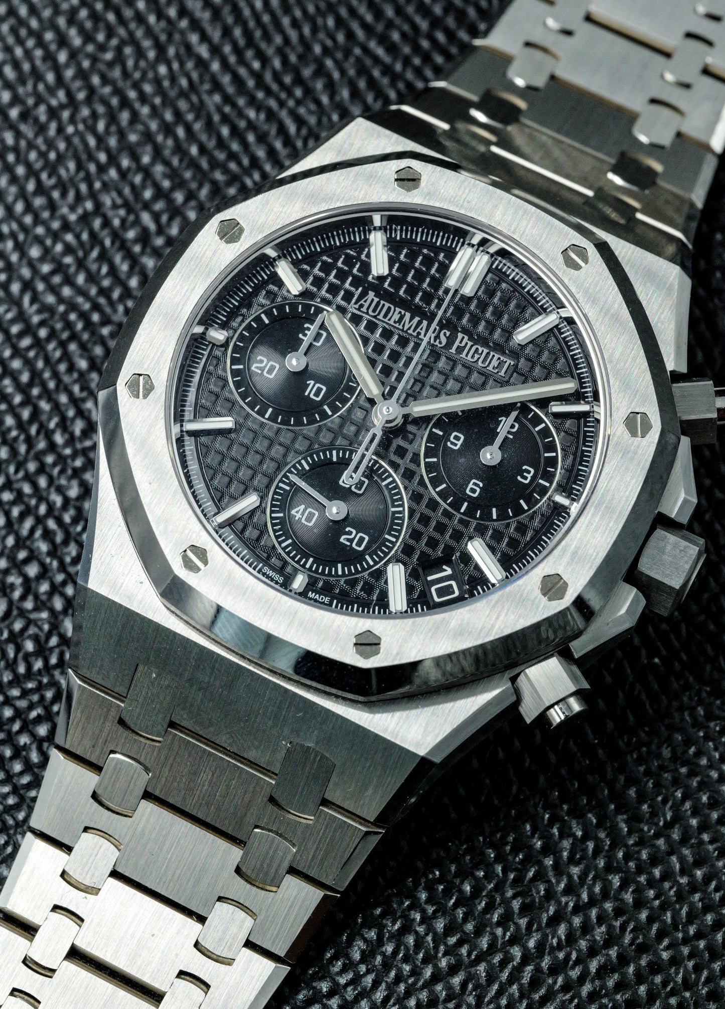 AP Royal Oak Chronograph 26240ST Black 50th Anniversary