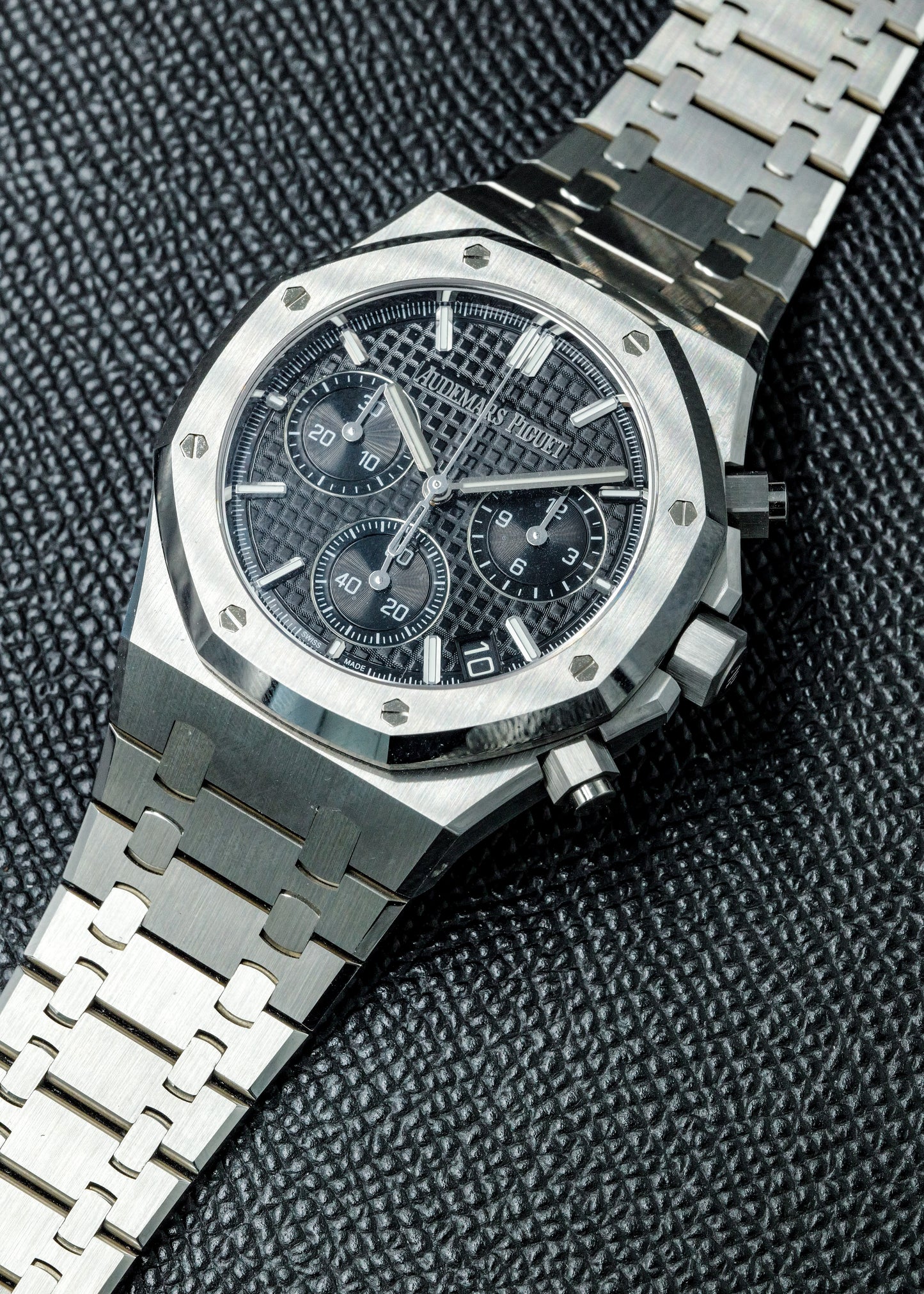 AP Royal Oak Chronograph 26240ST Black 50th Anniversary