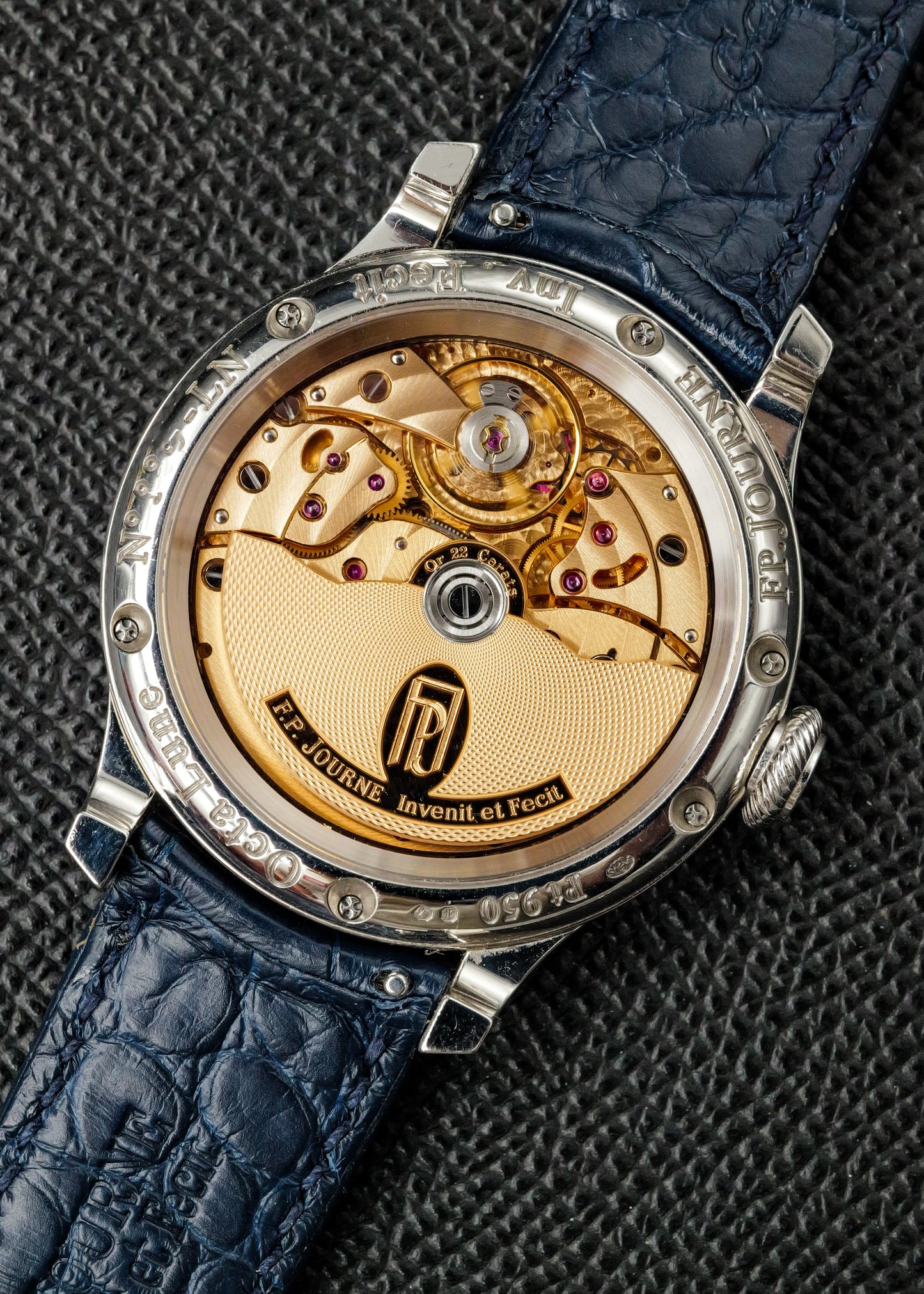 F.P. Journe Octa Lune Platinum Salmon Dial 40mm Off Catalogue