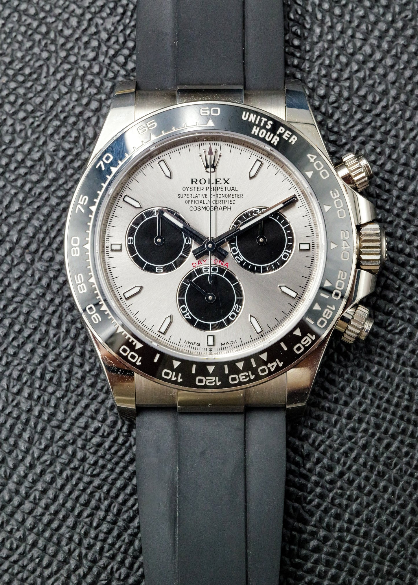 Rolex Daytona 126519LN Oysterflex White Gold "Ghost"