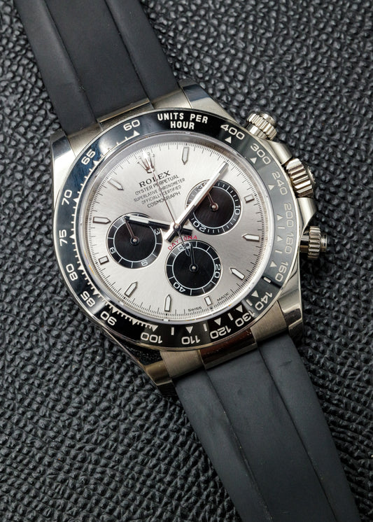 Rolex Daytona 126519LN Oysterflex White Gold "Ghost"