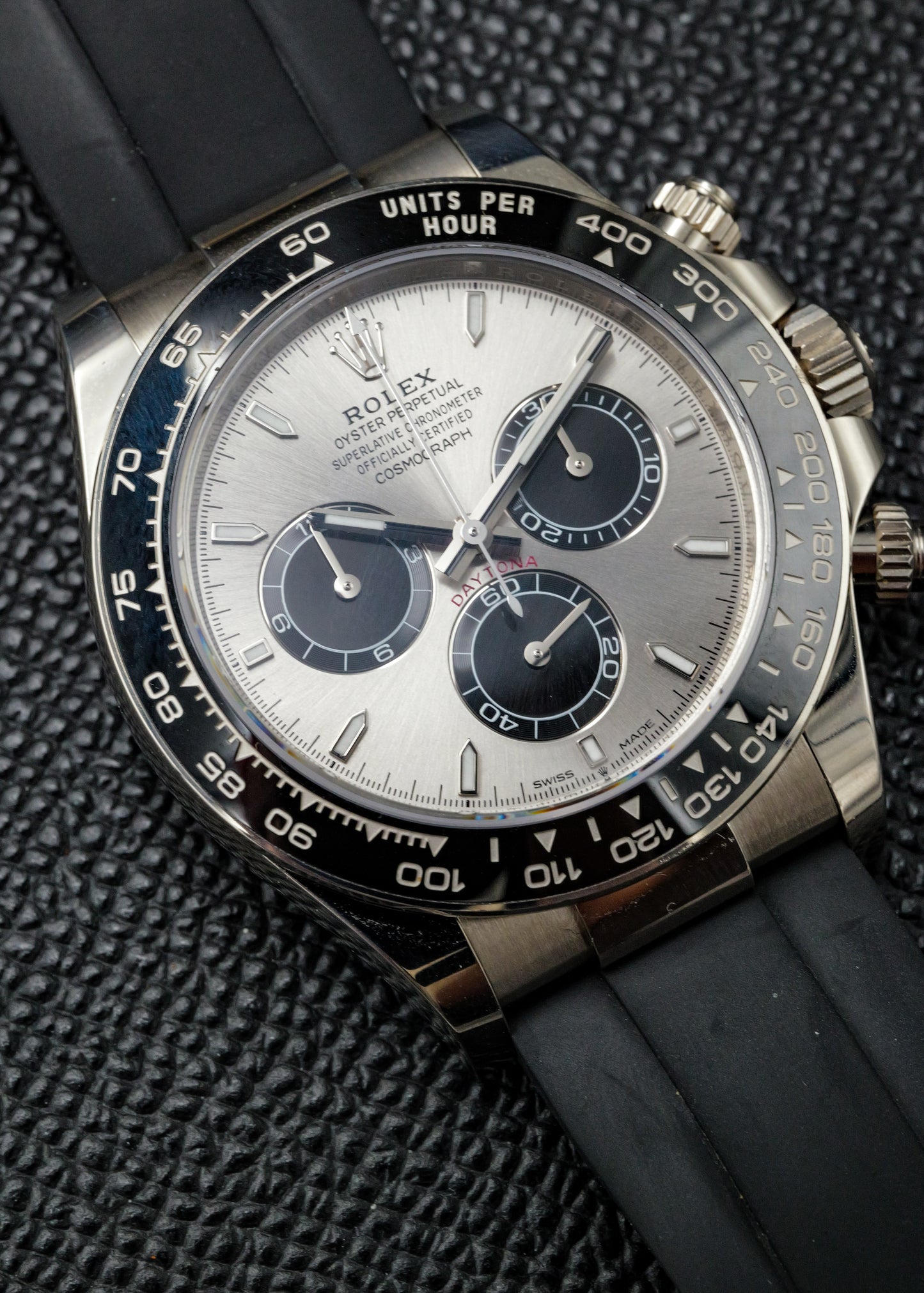 Rolex Daytona 126519LN Oysterflex White Gold "Ghost"