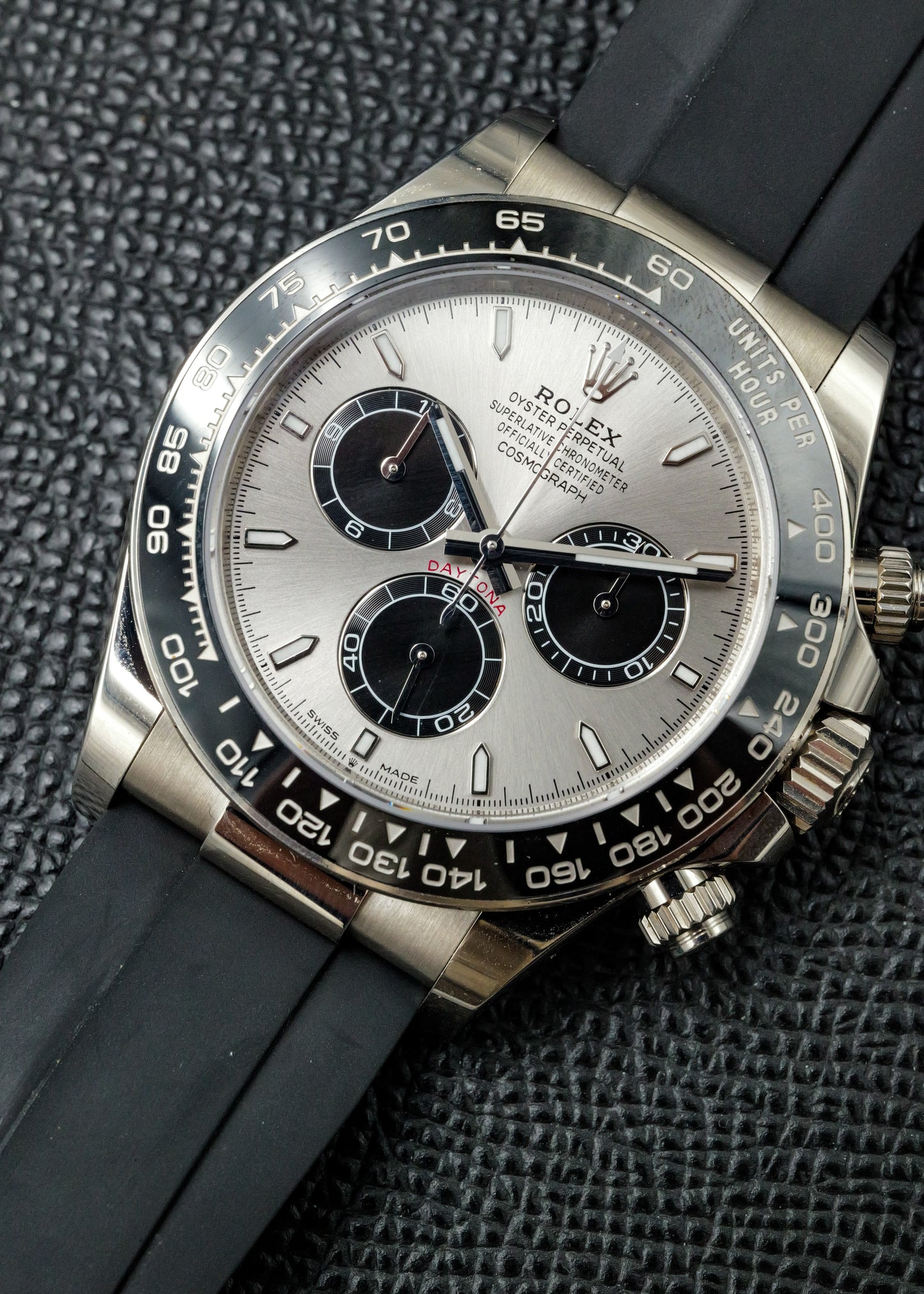 Rolex Daytona 126519LN Oysterflex White Gold "Ghost"