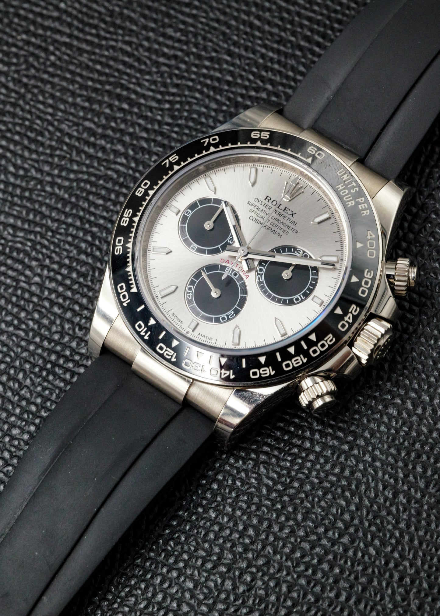 Rolex Daytona 126519LN Oysterflex White Gold "Ghost"