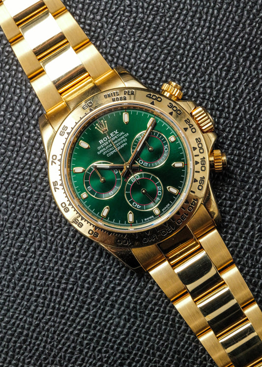 Rolex Daytona 116508 "John Mayer" Yellow Gold
