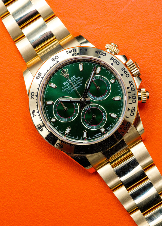 Rolex Daytona 116508 "John Mayer" Yellow Gold