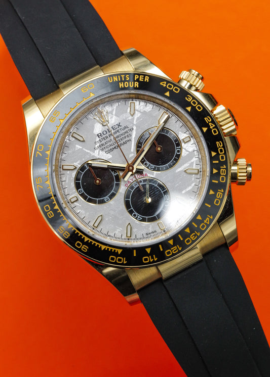 Rolex Daytona Oysterflex Yellow Gold 126518LN Meteorite Dial
