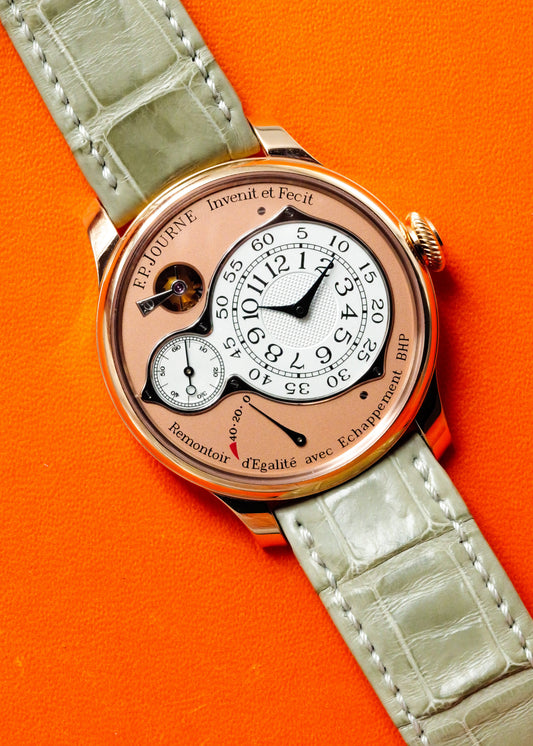 F.P. Journe Optimum 40mm Rose Gold Salmon Dial