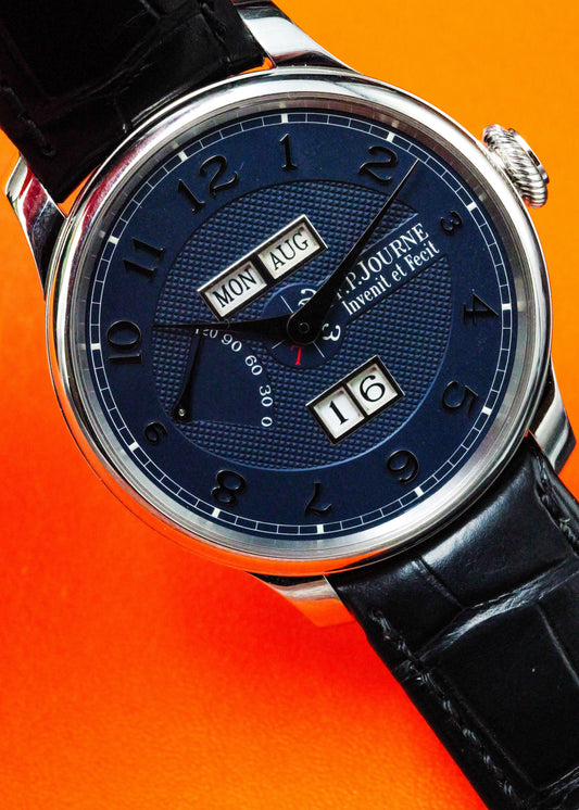 F.P. Journe Quantieme Perpetuel Boutique Edition Blue Dial Platinum 40mm