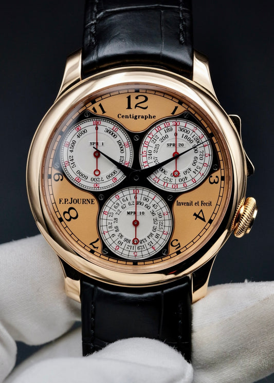 F.P. Journe Centigraphe Souverain Rose Gold Salmon Dial