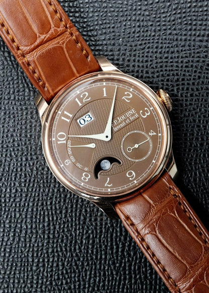 F.P. Journe Automatique Lune Havana Rose Gold