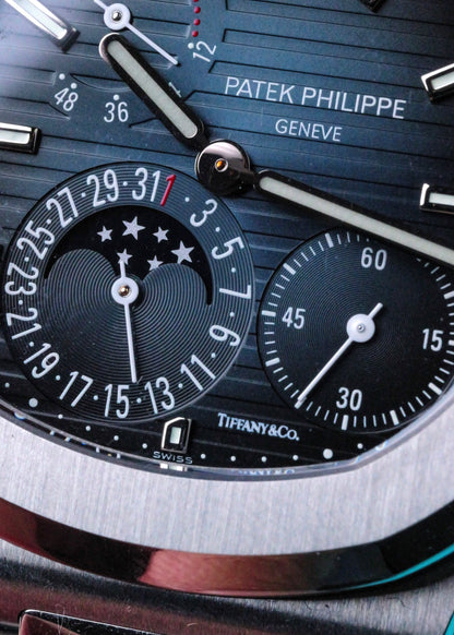 Patek Philippe Nautilus Moonphase 5712/1A Tiffany Stamped Dial