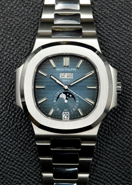 Patek Philippe Nautilus Annual Calendar 5726/1A Blue Dial New Buckle