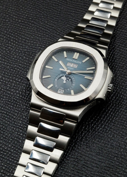 Patek Philippe Nautilus Annual Calendar 5726/1A Blue Dial New Buckle